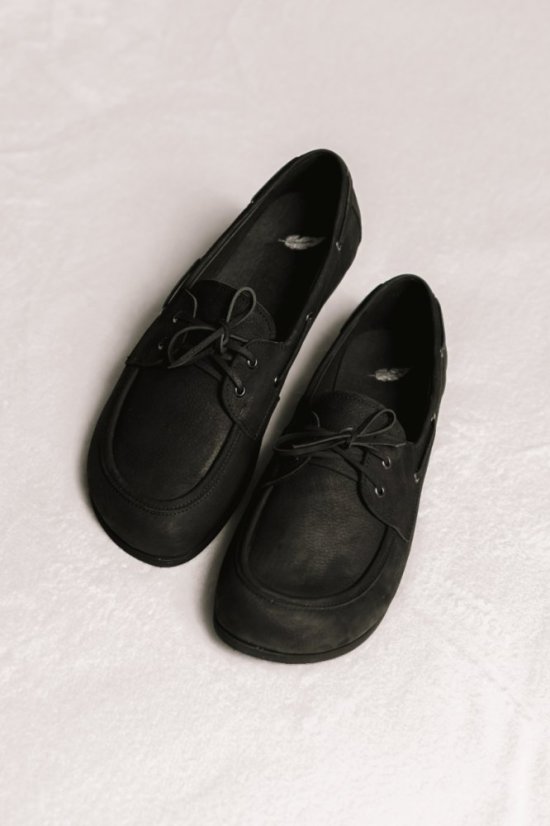 Barefoot leather loafers peerko Tala Black