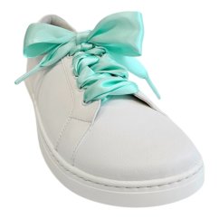 Satin Laces - mint color