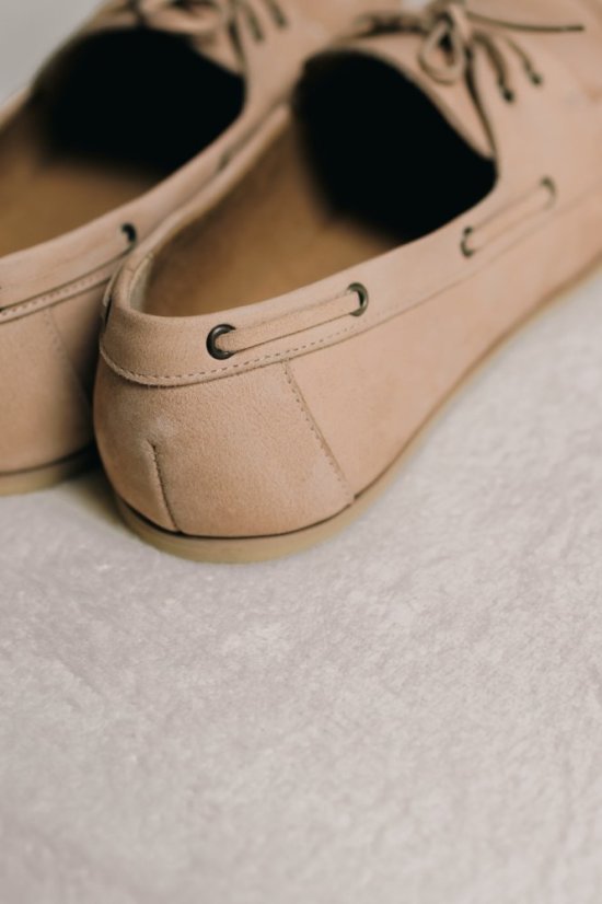 Barefoot leather loafers peerko Tala Sand in beige