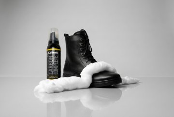 Care for leather shoes