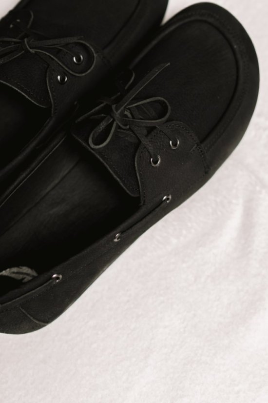 Barefoot leather loafers peerko Tala Black