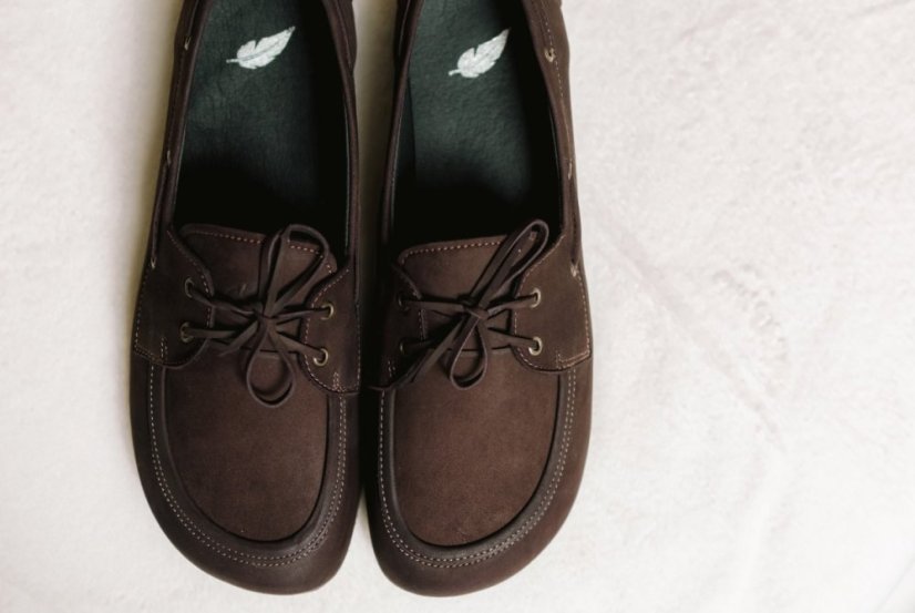 Barefoot leather loafers peerko Tala Brown