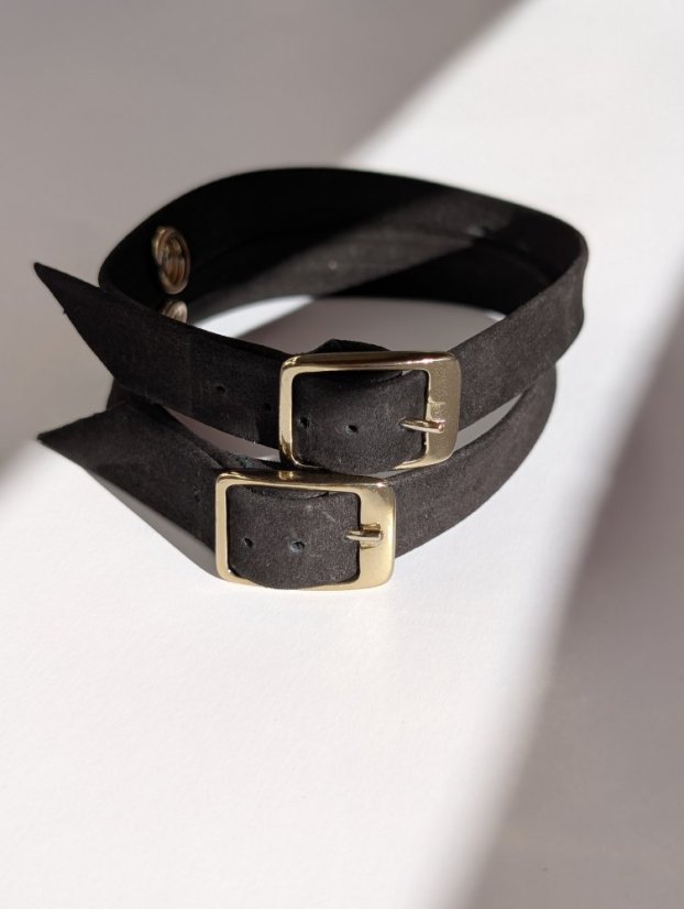 Rosali Interchangeable Straps - Color: Black, Size: 37