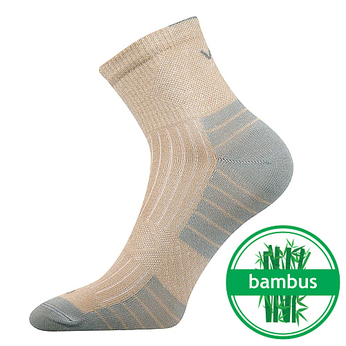 Bambusové ponožky - Barva: Světle šedá, Velikost ponožek: 43-46