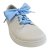 Satin Laces - light blue color