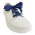 Satin Laces - navy blue color